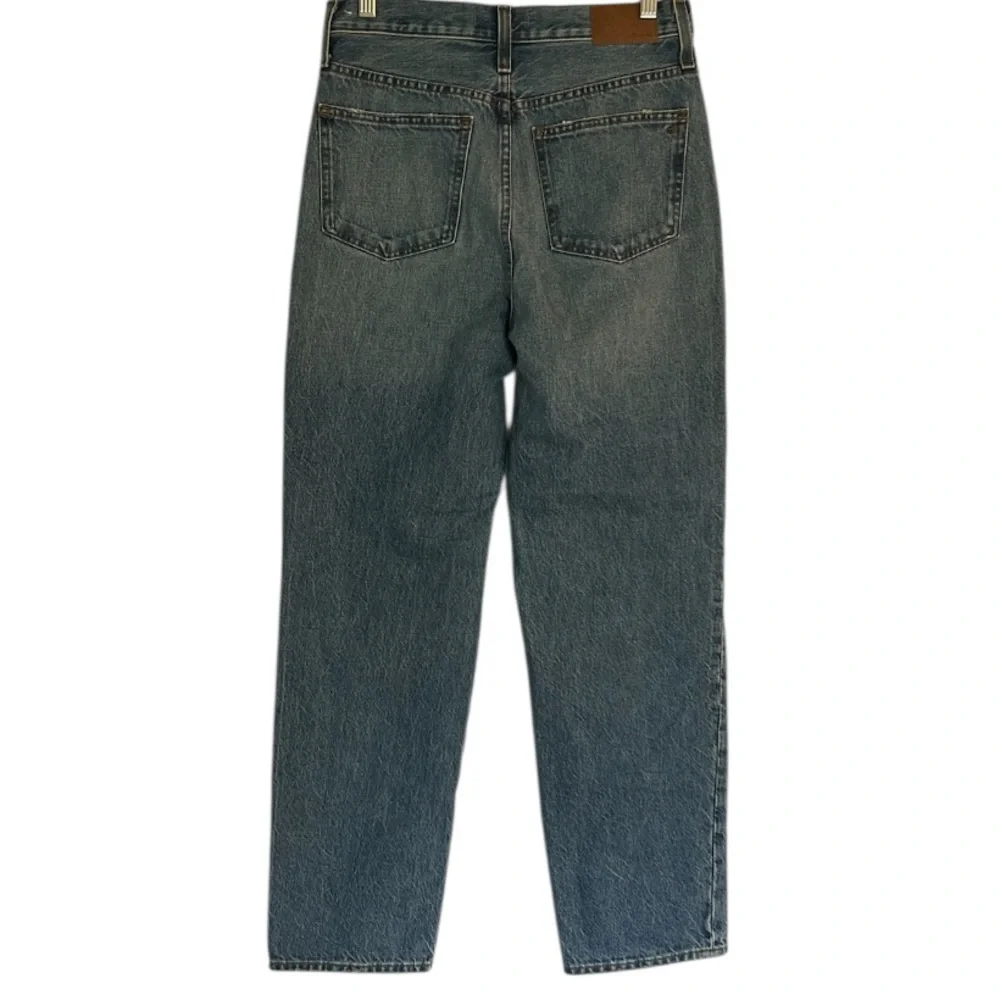 Madewell The Perfect Vintage Straight Jean Becker Wash Button-Front Size 27 NEW - Picture 6 of 16